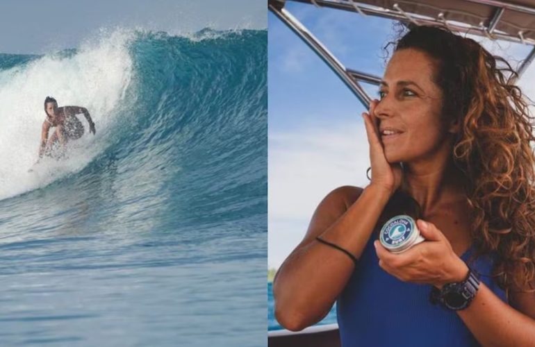 Surfista Italiana Giulia Manfrini. Muere por Herida de Pez Espada.